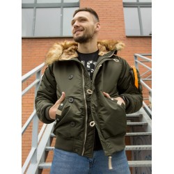 Куртка Аляска Military 2024 N-2B Rep.Grey | Nord Denali