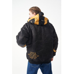 Куртка Аляска N2B INSTRUCTOR Black/Orange | Nord Denali