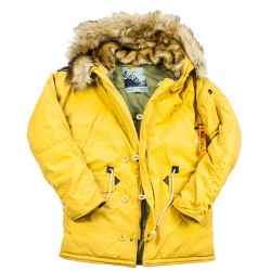 Зимняя куртка Аляска Oxford 2.0 Compass Mustard/Olive | Nord Denali