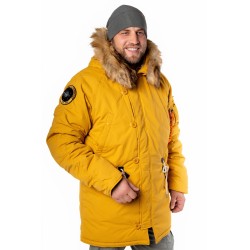 Зимняя куртка Аляска Oxford 2.0 Compass Mustard/Olive | Nord Denali