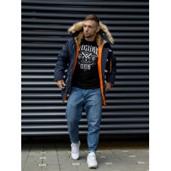 Куртка Аляска Apolloget OXFORD Rep.Blue/Orange | Nord Storm