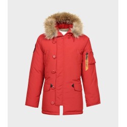 Куртка Аляска OXFORD Simple Red | Apolloget