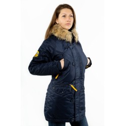 Куртка Аляска женская WMN Rep.Blue/Yellow | Apolloget
