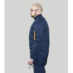 Куртка Bomber Long B-17 Rep.Blue / Orange | Apolloget