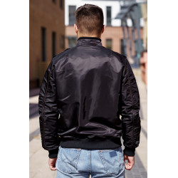 Куртка бомбер PE-16 Black | Army Stroll