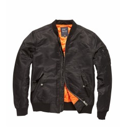 Куртка Бомбер Welder 2101 Black | Vintage Industries