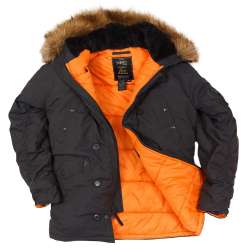 Куртка "N3B OXFORD" GREY BLACK/ORANGE | NORD STORM
