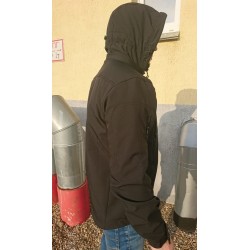 Куртка Оперативник SOFTSHELL Черный | Grizzly