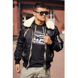 Куртка Pilot "B-15" PE-24 Black | Army Stroll