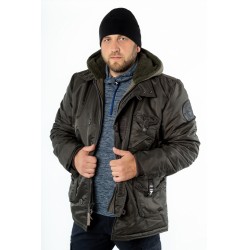 Куртка мужская зимняя RANGER Raven/Olive | Apolloget