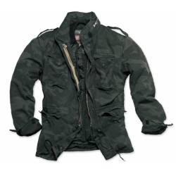 Куртка зимняя Regiment M65 Jacket Black camo | Surplus
