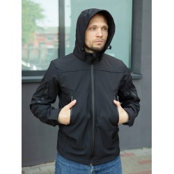 Куртка Urban Softshell Black | TACTICAL STROLL