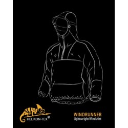 Куртка-ветровка Windrunner Camogrom | Helikon-Tex