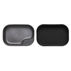 Набор посуды 2 предмета CAMP-A-BOX Only Black/Dark Grey | WILDO