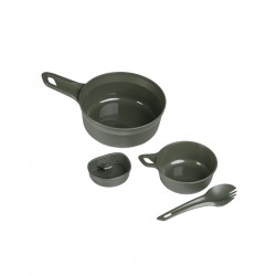 Набор посуды 4 предмета Adventurer kit Olive | WILDO