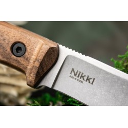 Нож Nikki AUS-8 |Satin дерево Kizlyar Supreme