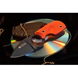 Нож шейный Amigo Z AUS-8 Black | Kizlyar Supreme