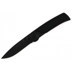 Нож складной Байкер-1 АБС пластик вороненый | Кизляр