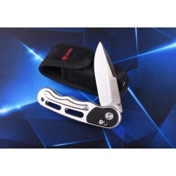 Нож складной G718-w Silver | Ganzo