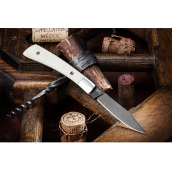 Нож складной Gent 440C BT Кость черный | Kizlyar Supreme
