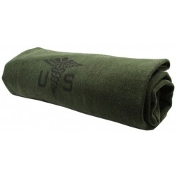 Одеяло шерстяное Olive Green | US Army