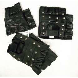 Перчатки беспалые ECHT LEDER Черные | Mil-Tec