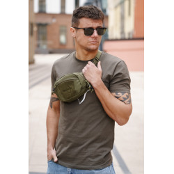 Поясная сумка Possum Olive green | Army stroll