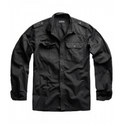 Рубашка 1/1 М65 Basic Shirt Black | Surplus