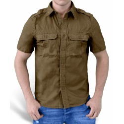 Рубашка 1/2 Raw Vintage Shirt Brown | Surplus