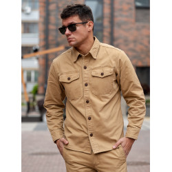Рубашка Military Classic Coyote | HAPPER & NEYER