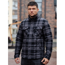 Рубашка Square+padded 3545 grey check | Vintage Industries
