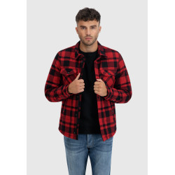 Рубашка Square+padded 3545 red check | Vintage Industries