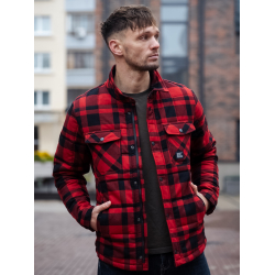 Рубашка Square+padded 3545 red check | Vintage Industries