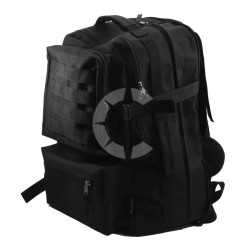 Рюкзак-трансформер тактический 30-40л черный PF-BP-45 | Следопыт