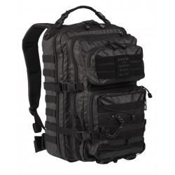 Рюкзак US ASSAULT PACK 25L TACTICAL BLACK | Mil-tec
