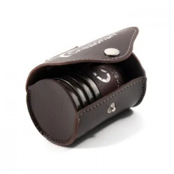 Рюмки 4шт. 60мл в кожаном оплете PF-CWS-P29SET | Следопыт