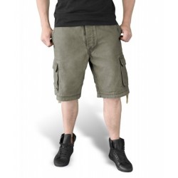 Шорты Vintage Shorts Washed Olive | Surplus