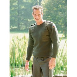 Свитер Бундесвер оригинал Олива новый