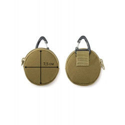 Тактический мини-подсумок на карабине coyote | Army Stroll