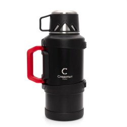 Термос DAKAR 3 л со складными ручками черный PF-TM-29 | Следопыт