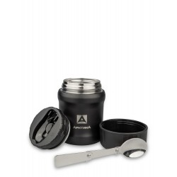 Термос для еды с ложкой 500мл 311-500 Black | Арктика