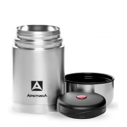 Термос для еды в чехле 750мл 301-750A Silver | Арктика