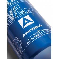 Термос кружка 500мл 412-500 Бело/синий | Арктика