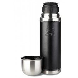Термос Питьевой В Кожаной Оплетке 700 мл 108-700 Черный | Арктика