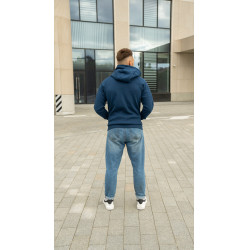 Толстовка Urban Tactical Hoodie Lite (Kangaroo) Blue | Helikon-Tex
