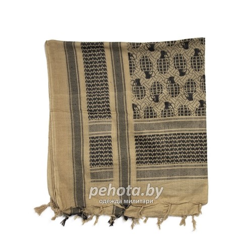 Арафатка Шемаг Pineapple койот-черный | Mil-tec фото 2