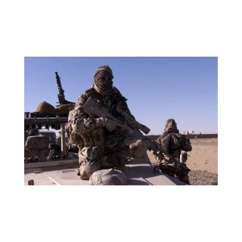 Арафатка Шемаг хаки-черный | Mil-tec фото 3