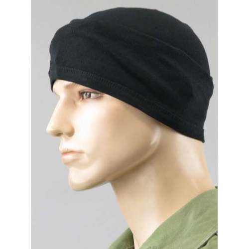 Балаклава трех-точечная хлопковая Black | Mil-tec фото 3