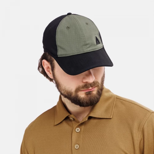 Бейсболка Logo 1 CP-0005-01.02 Black/Olive Green | APEX фото 2