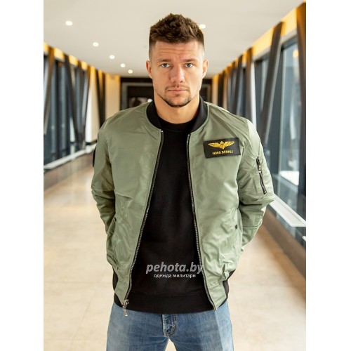 Бомбер двухсторонний PILOT Olive/Orange | Nord Denali фото 7